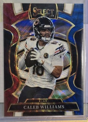 Caleb Williams 2025 Panini Select NFL Tri-Color /399 Concourse #73 Bears