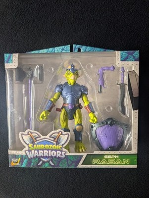 Boss Fight Studio Saurozoic Warriors Wave 2 Seph Rasan Figure New Dinosaur Toys