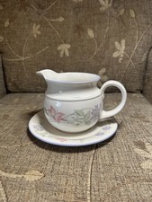 ROYAL DOULTON EXPRESSIONS SUMMER CARNIVAL JUG and drip tray/sauser 