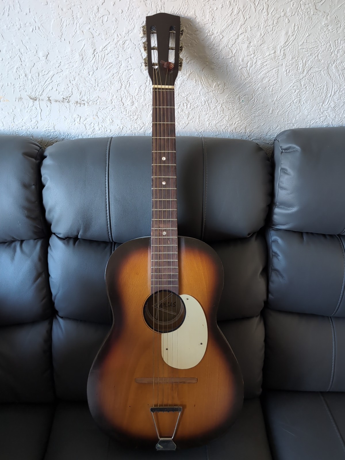 Kay Kansas Vintage Parlour Guitar 1950s 1960s Good Condition Made in Romania