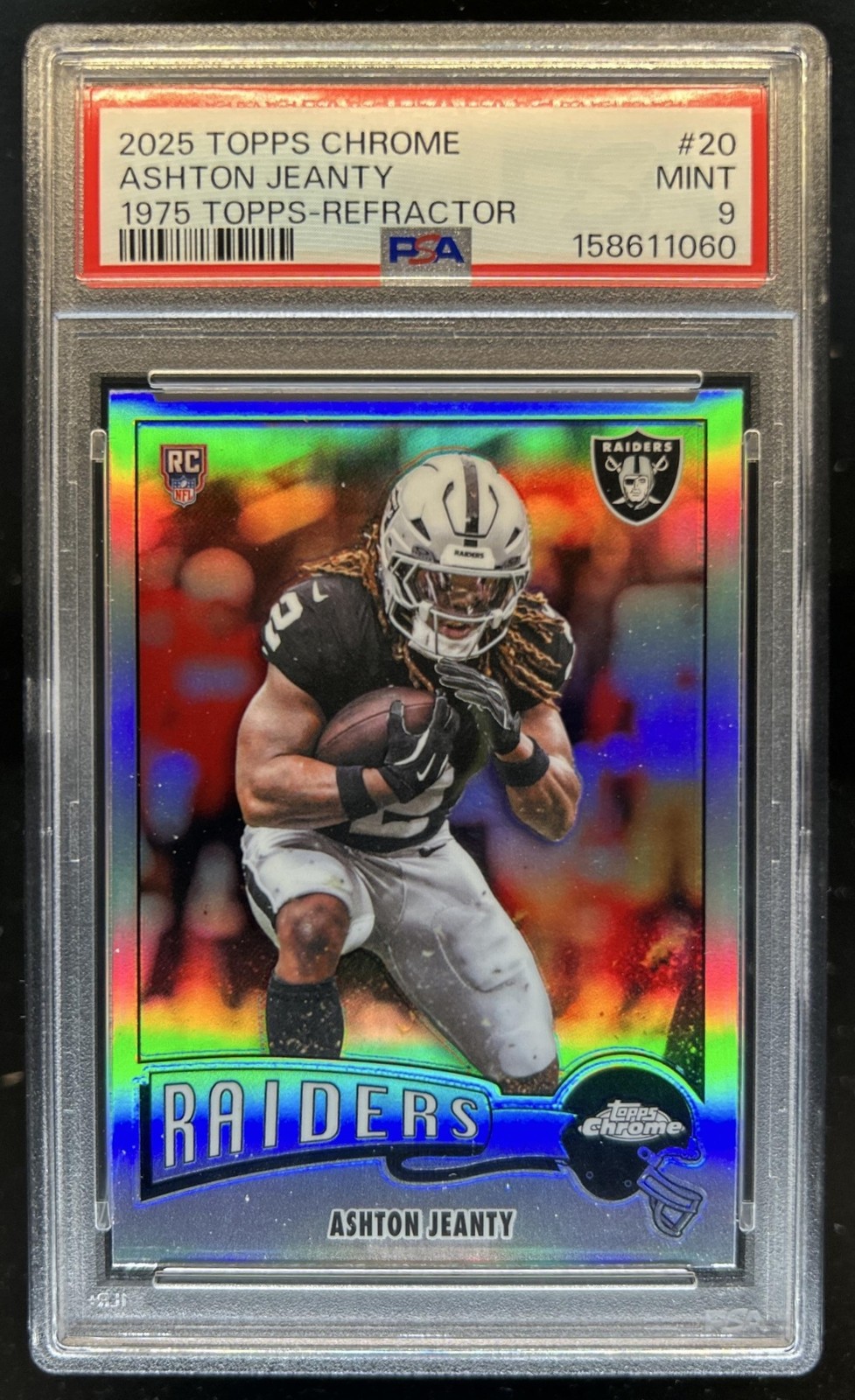 Ashton Jeanty Topps Chrome 1975 Topps #20 Refractor