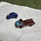 Lot Of 2 Hotwheels Redline Custom Volkswagen Beetle And Heavyweights Truck
