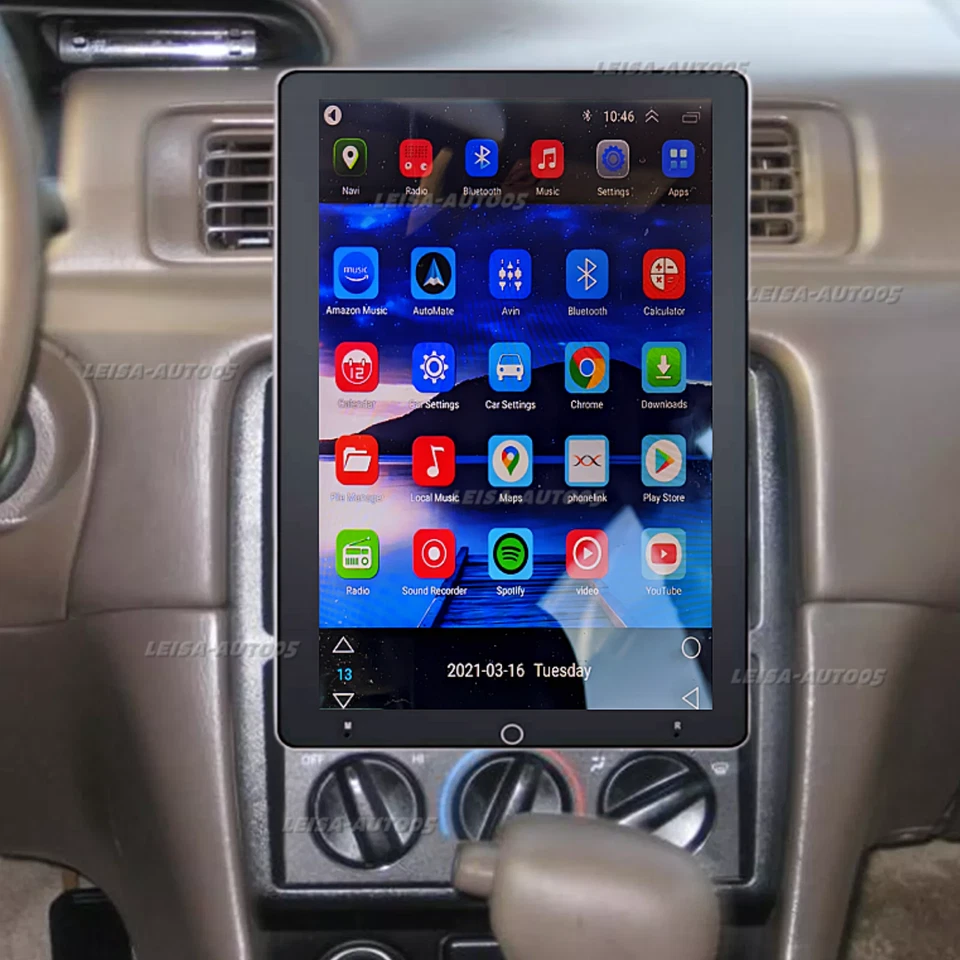 10.1" Car Stereo Radio For Toyota Camry 1997-2001 Carplay Android15 GPS NAVI Foto 3 de 4