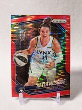 KAYLA MCBRIDE - 2025 WNBA Prizm #45 [Red Pulsar] Minnesota Lynx 121/299