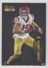 2022 Wild Card MATTE Black Drake London #MB-39 Rookie RC 1u6. rookie card picture
