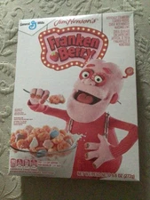 🟢 NEW Limited Halloween General Mills Jim Henson’s FRANKEN BERRY Cereal 9.6oz