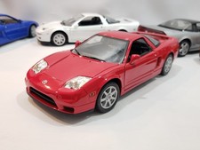 2002-05 Acura NSX-T (NA2) New Formula Red w/6 Opening Parts 1:18 Diecast Model