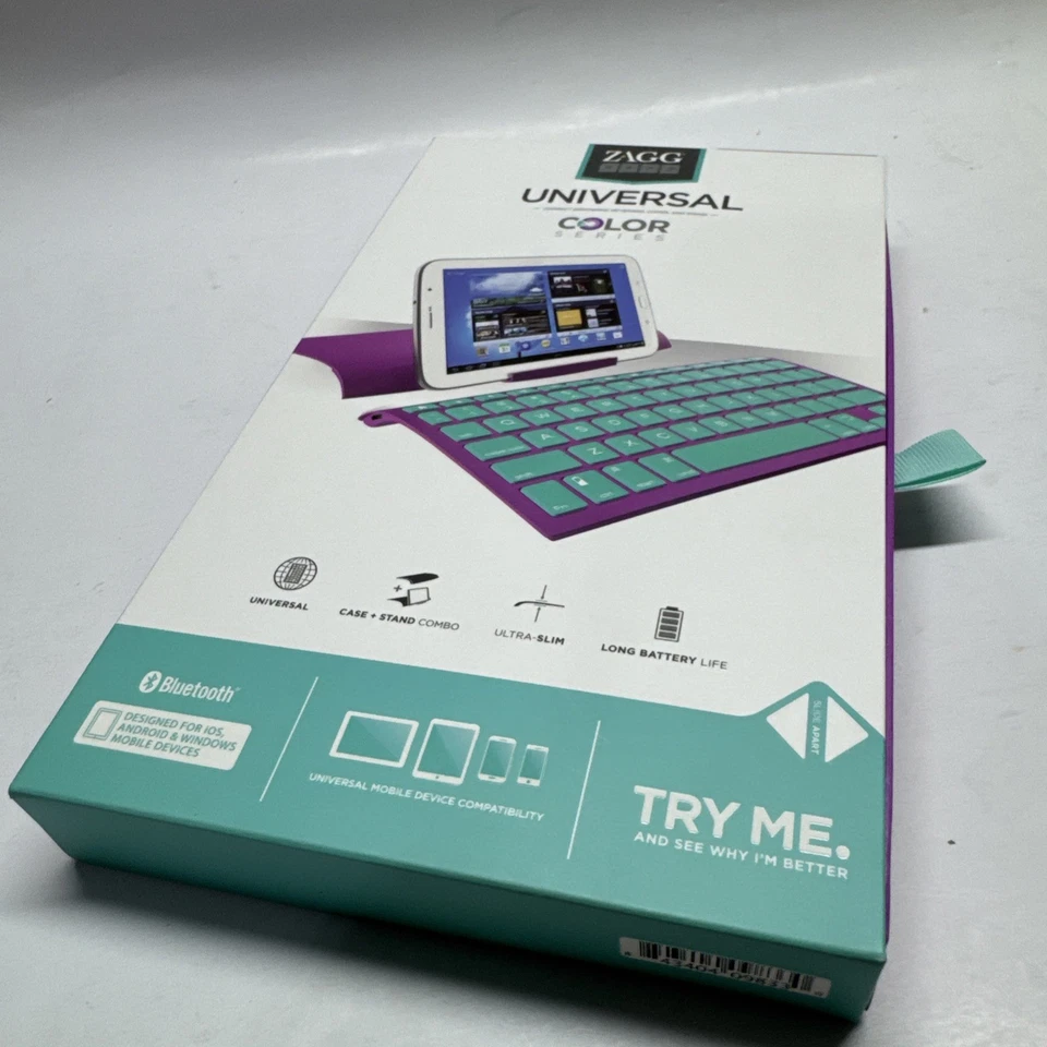 5- Universal Bluetooth Keyboard Case for Apple Samsung, All Bluetooth Devices - Image 4 of 4