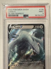 Lugia V 138/195 Swsh12: Sword & Shield - Silver Tempest Holo PSA 9 on eBay