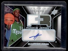Maurice Ager 2006-07 SPx Patch Auto /1199 #142 Dallas Mavericks