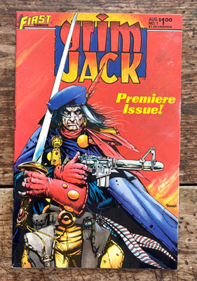 GRIM JACK #1 First Comics 1984 Tim Truman/Ostrander - Premiere issue - F/VF 7.0