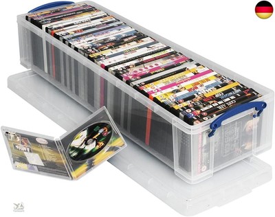 Really Use Box 22CCB Aufbewahrungsbox 22 Liter, transparent