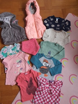 Kinder Baby Kleiderpaket Kleider Paket Kleidung Set Gr. 80