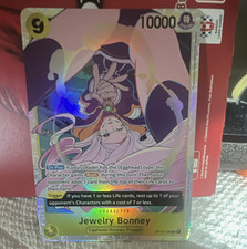 Bandai Jewelry Bonney OP13-108 Carrying on His Will Foil Super Rare Alt Art EN