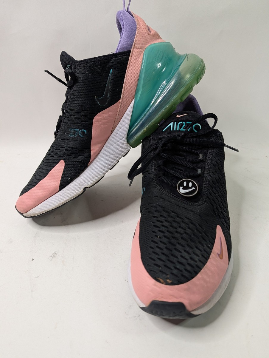 ら Nike Air Max 270 Have A Nike Day Black Hyper Jade Shoes CI2309-001