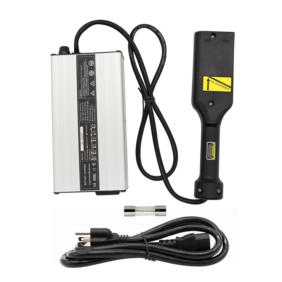 36V 5A Golf Cart Battery Charger For EZGO TXT Medalist "D" Style Plug Foto 2 de 4