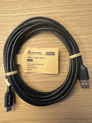 Articoa USB-A auf USB-C Kabel 3m, schwarz