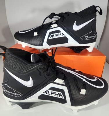 Nike Alpha Menace Pro 3 Mid Football Cleats Black CT6649 Men 11, 11.5, 12, 13new Men main image 2
