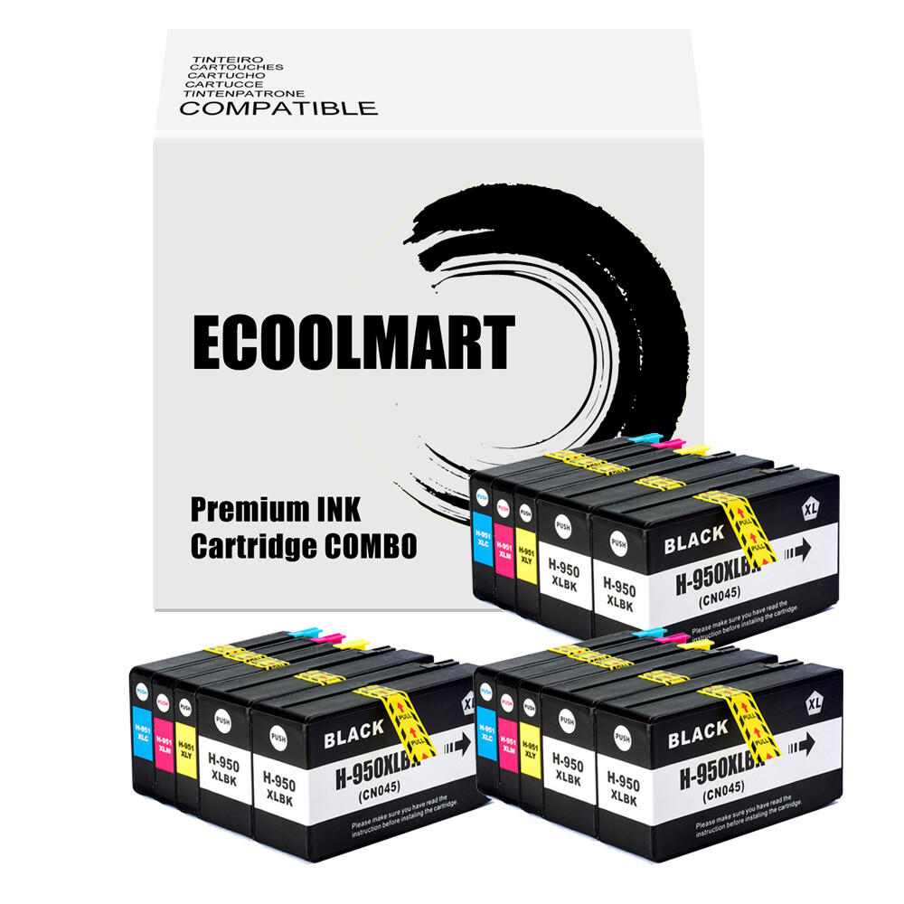 15 Ink Cartridges replace for HP 950XL 951XL Officejet Pro 8650 276dw 8660