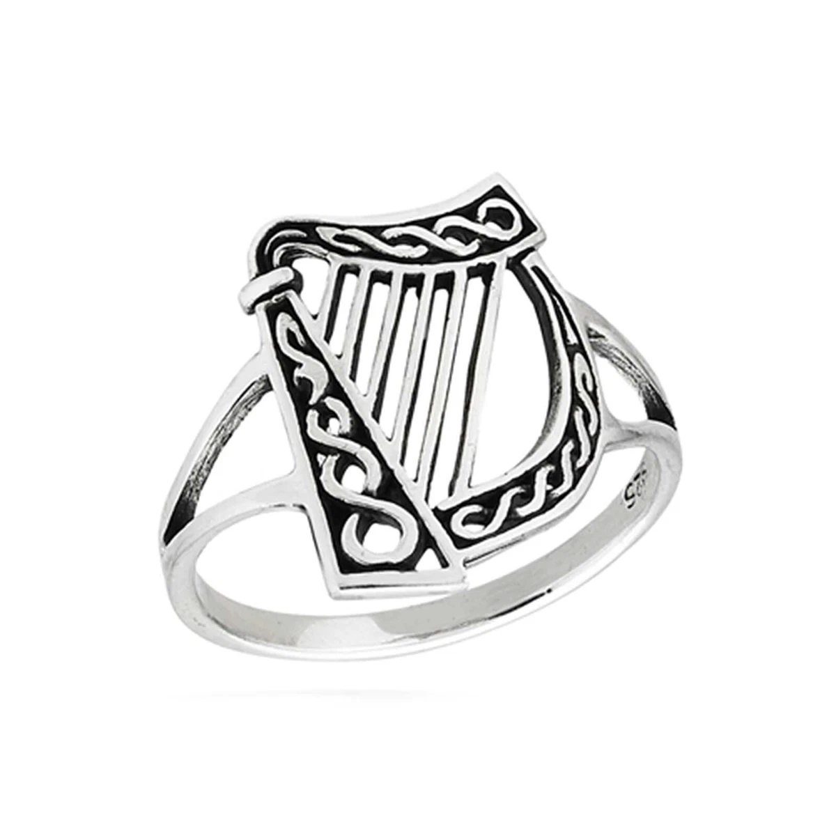 Irish clearance harp ring