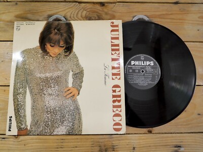 JULIETTE GRECO LA FEMME LP 33T VINYL EX COVER EX ORIGINAL 1967