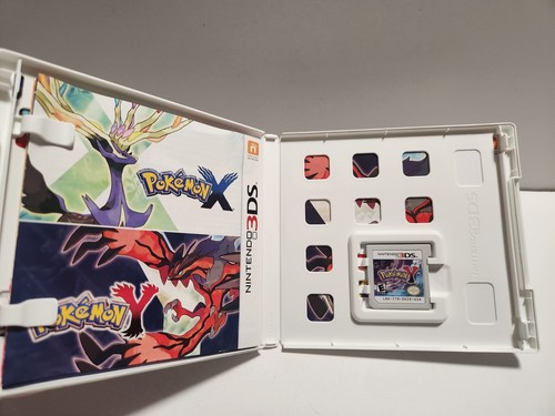 Pokemon Y (Nintendo 3DS, 2013) Scizor Variant CIB Complete TESTED - Picture 3 of 6