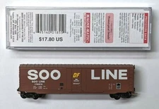 MTL Micro-Trains 03800400 Soo Line SOO 176816 50 foot boxcar