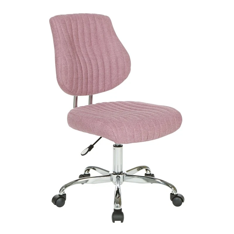 Pink plush office chair clearance