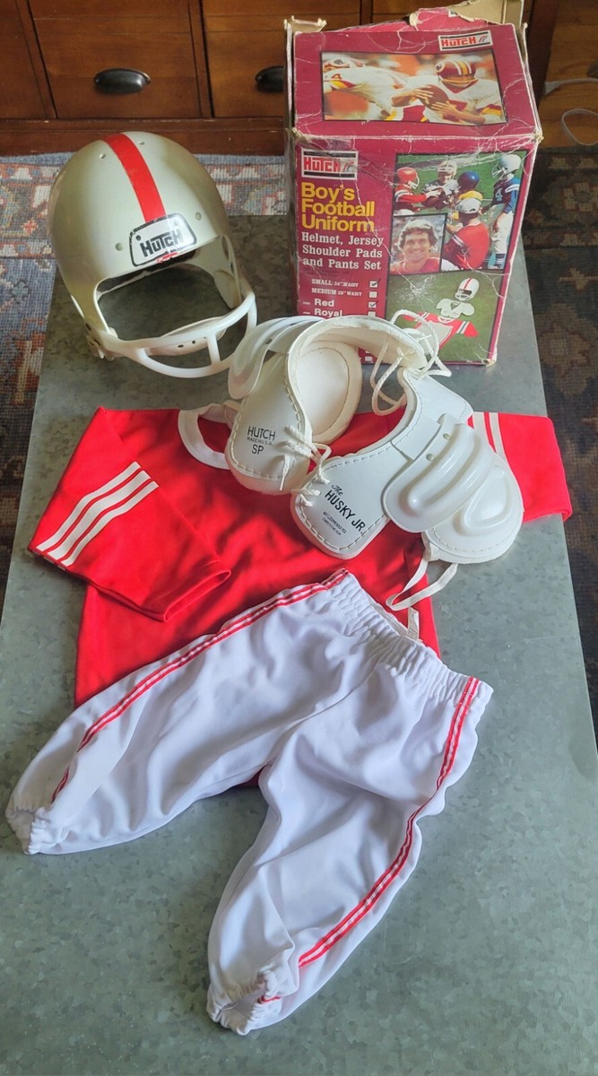 Vintage Small Boy's Football Uniform Hutch Fuqua Sports