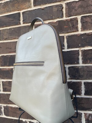 NWT $365 BRAHMIN FELICITY BACKPACK SAND TOPSAIL Q71 1159  display picture 2