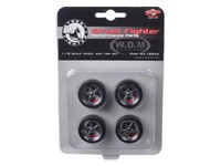 1970 Overkill Nova Street Fighter 5 Spoke Wheels & Tire Pack 4pc 1/18 Gmp 18826 1970 Overkill Nova Street Fighter 5 Spoke Wheels & Tire Pack 4pc 1/18 Gmp 18826