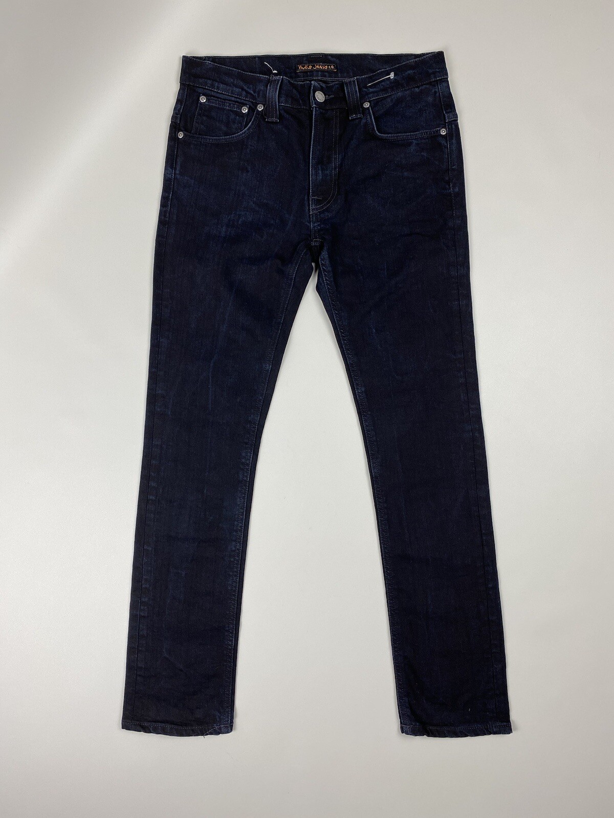 Nudie Tape Ted Black ring men’s denim jeans size 31 x… Gem