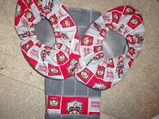 BOWLING SHOE COVERS W/TOWEL OHIO STATE COLLEGE