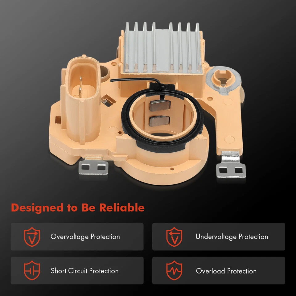 Regulador de voltaje del alternador para Honda Civic 1996-2000 Acura EL 1997-2000 1,6 L Foto 4 de 4