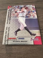 1999 Topps Finest Gems Baseball Card #116 Chipper Jones, Braves (N3)