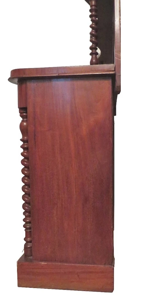 Antiguo chifonier inglés de caoba del siglo XIX de Guillermo IV - ¡Baja de precio! Foto 4 de 4