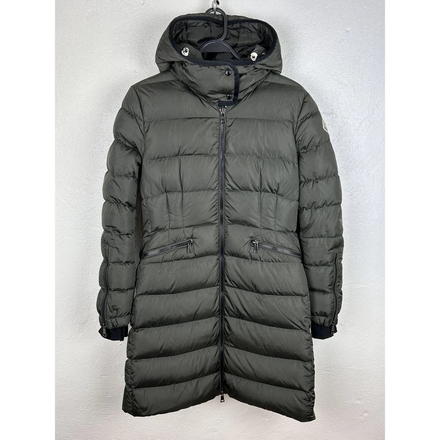 Moncler — Moncler Betulong Giubbotto Puffer Parka Down Jacket In Green Size M