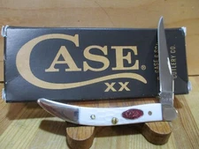 NIB Case XX SparXX White Standard Jig Toothpick 610096 Pocket Knife - 60180