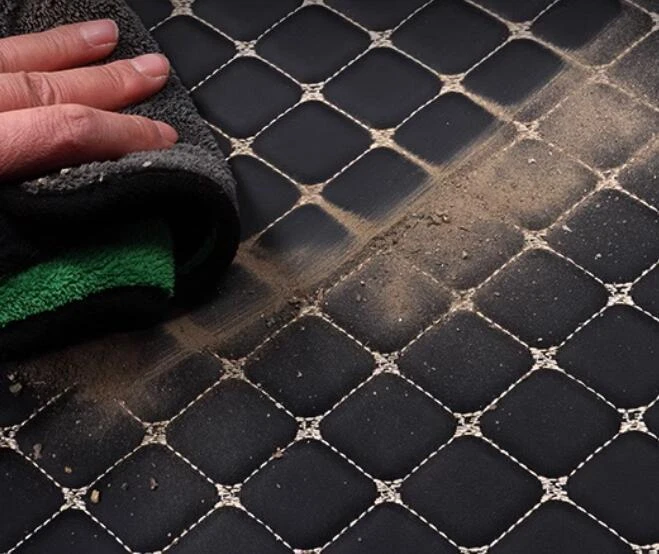 Fit for Volvo 240 1990-1993 Handmade Car Floor Mats All Weather Liner Carpets - Image 3 of 4