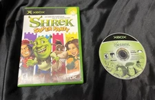 Shrek: Super Party (Microsoft Xbox, 2002) Tested Works NO MANUAL Dreamworks TDK