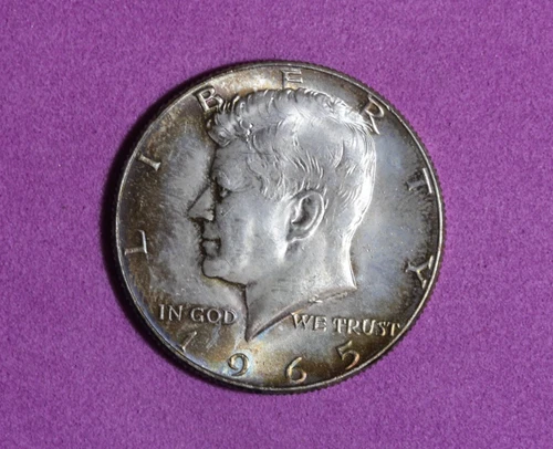 1965- Kennedy Half Dollar. 40% #P33661