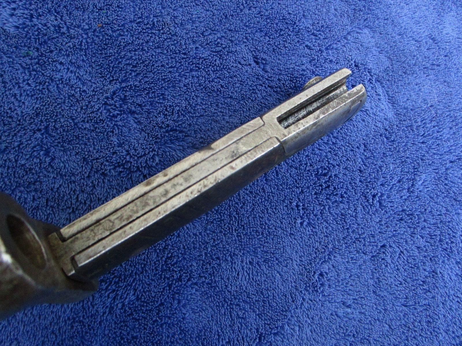 ORIGINAL VINTAGE TURKISH WW1 ERZATS MODIFIED FROM BUTCHER BAYONET AND SCABBARD