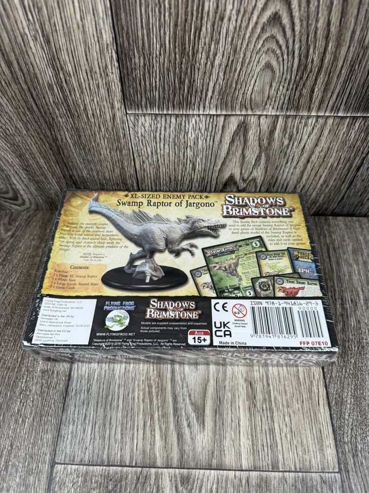 Shadows Of Brimstone - Swamp Raptor of Jargono - New & factory sealed XL Sized - Image 3 of 4