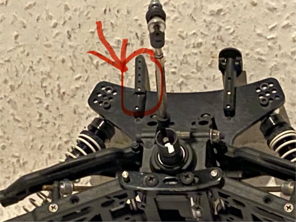 •Carson CNT Hinterachse-Differential,Dämpfer/Wellen/Querlenker/Achsschenkel• - Bild 3 von 4