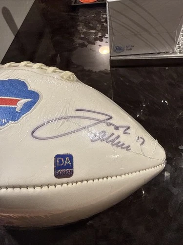 Josh Allen Buffalo Bills Signed Autographed Wilson NFL Logo Football COA