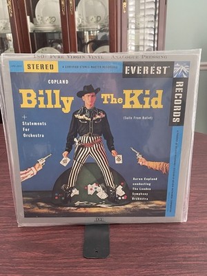 DCC CLASSICAL 180 GRAM AUDIOPHILE ARRON COPLAND BILLY THE KIND PRESSED AT RTI LP