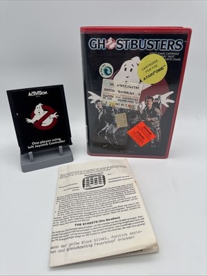 Ghostbusters (Activision 1984) ATARI 2600 VCS (Box, Manual, Modul) works 8-bit