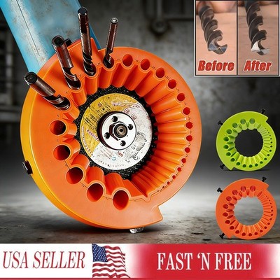 Angle Grinder Drill Bit Sharpener Tool for 2-13mm Bit Power Grinding Attachme US