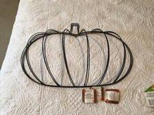 3-D Kwiatowy ogrodowy wieniec dyniowy forma 18"x 13" Zestaw rzemieślniczy 3 szt.