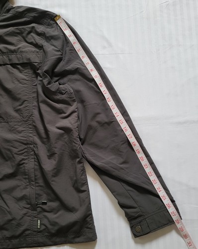 REI Co-op Kapuzenjacke Herren 2XL grau Full Zip leichter Regenmantel Nylon - Bild 9 von 12